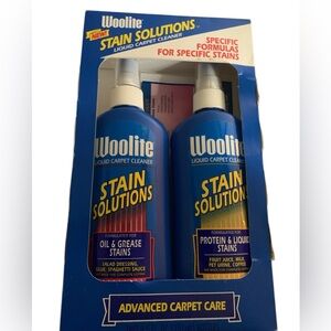 Woolite Stain Solutions Advanced Carpet Care Liquid Carpet Cleaner Spray NOS